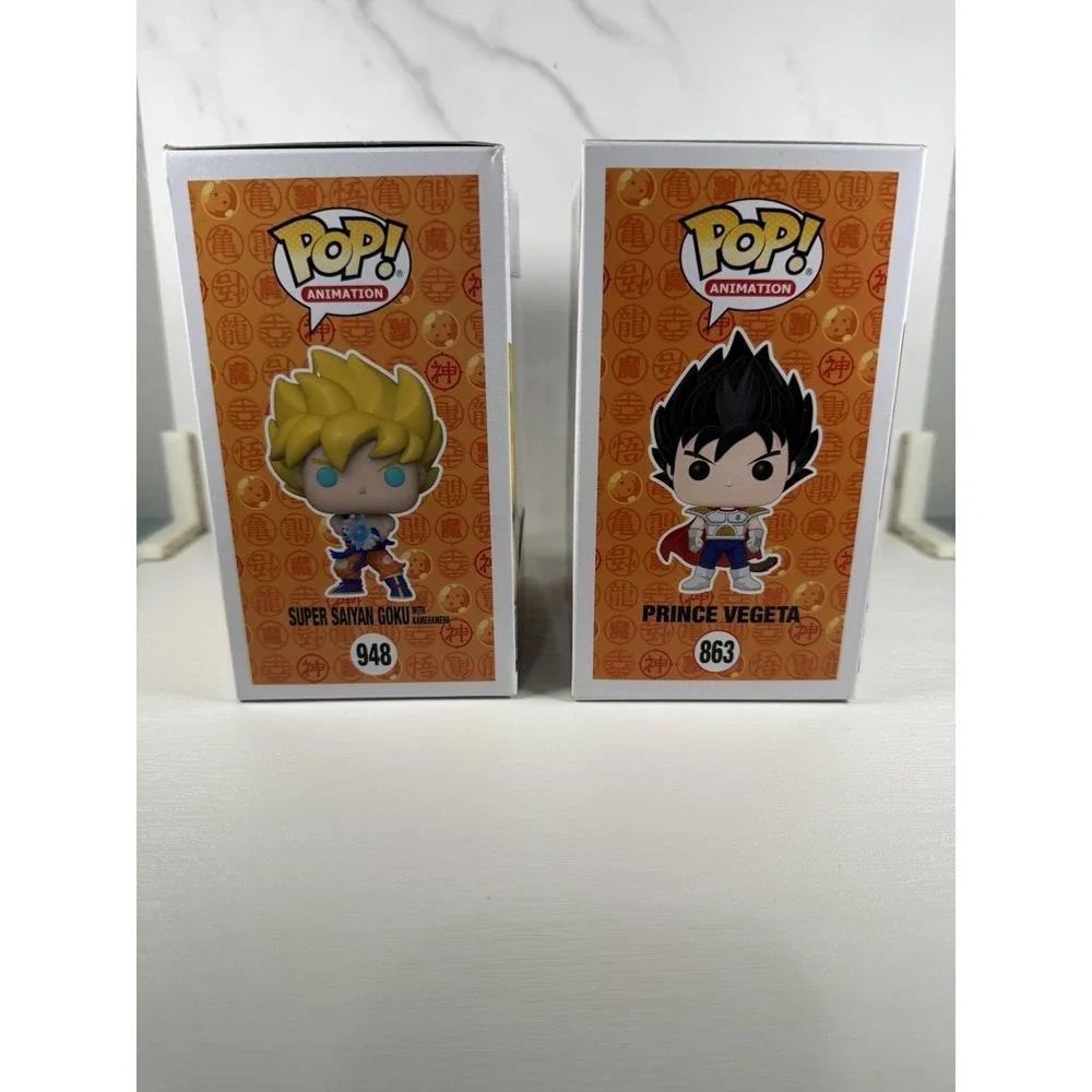"Funko Pop Dragon ball Z Saiyan & Prince Vegeta Buy One For $15.95 Get One Free! - Picture 3 of 5